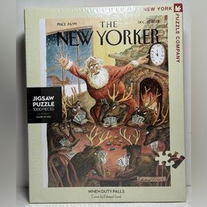 New Yorker When Duty Palls 1000 Pieces Jigsaw Puzzle by New York Puzzle Company